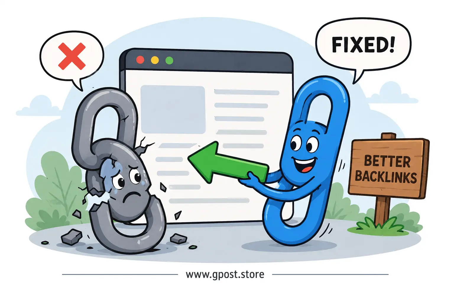 Broken Link Building Strategy 2026 SEO backlink outreach guide