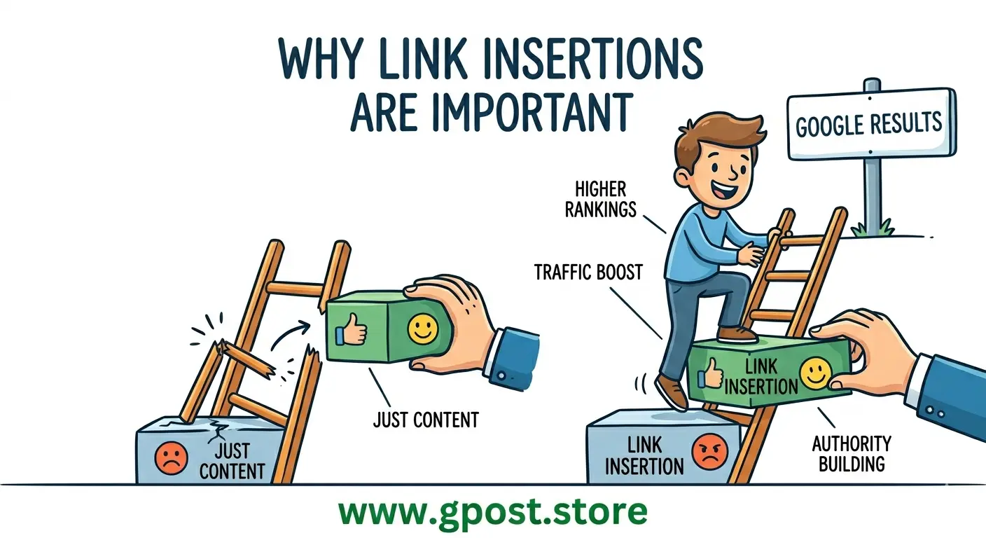 buy link insertions strategy for backlinks and SEO growth