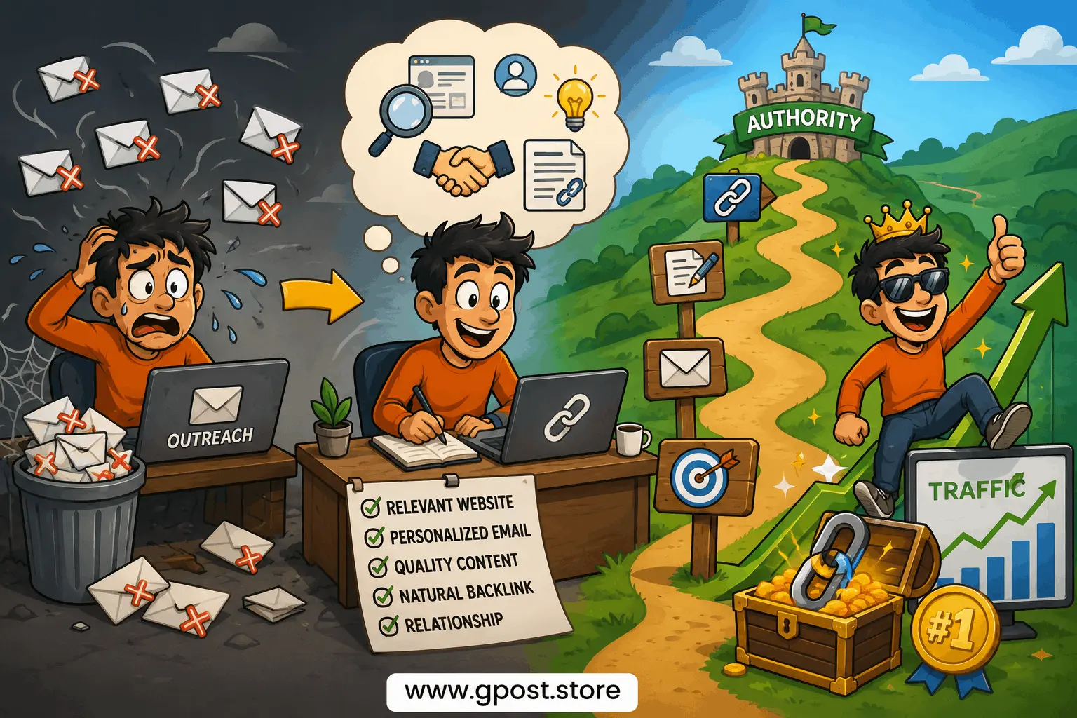 guest post outreach and backlink building strategy