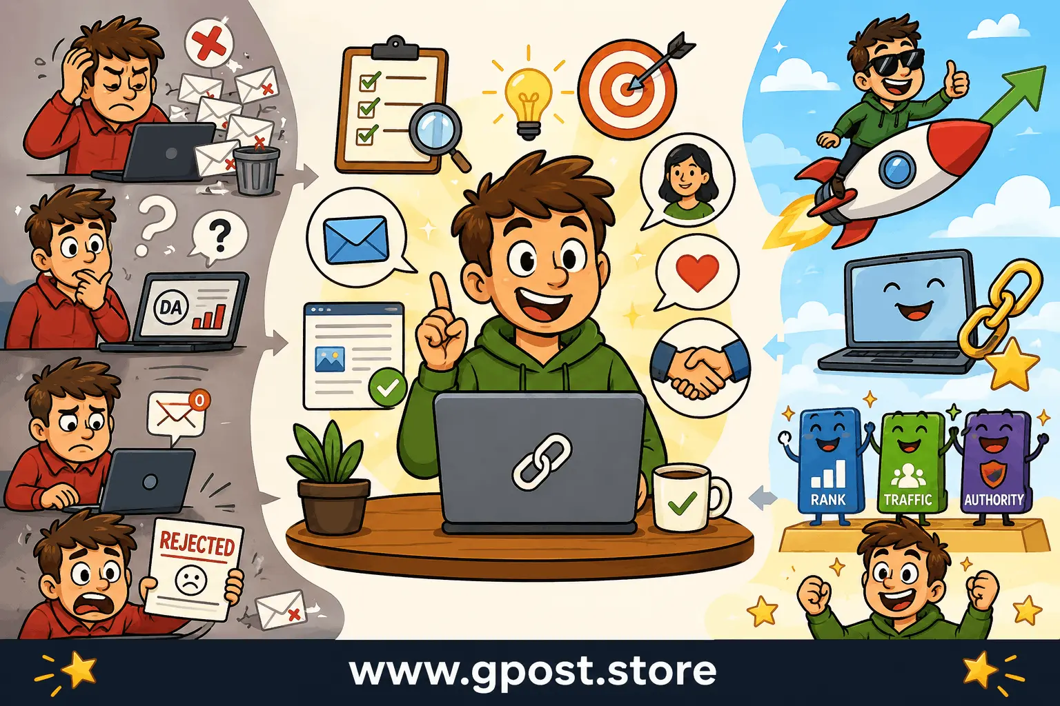 SEO myths vs reality for guest posting and backlinks