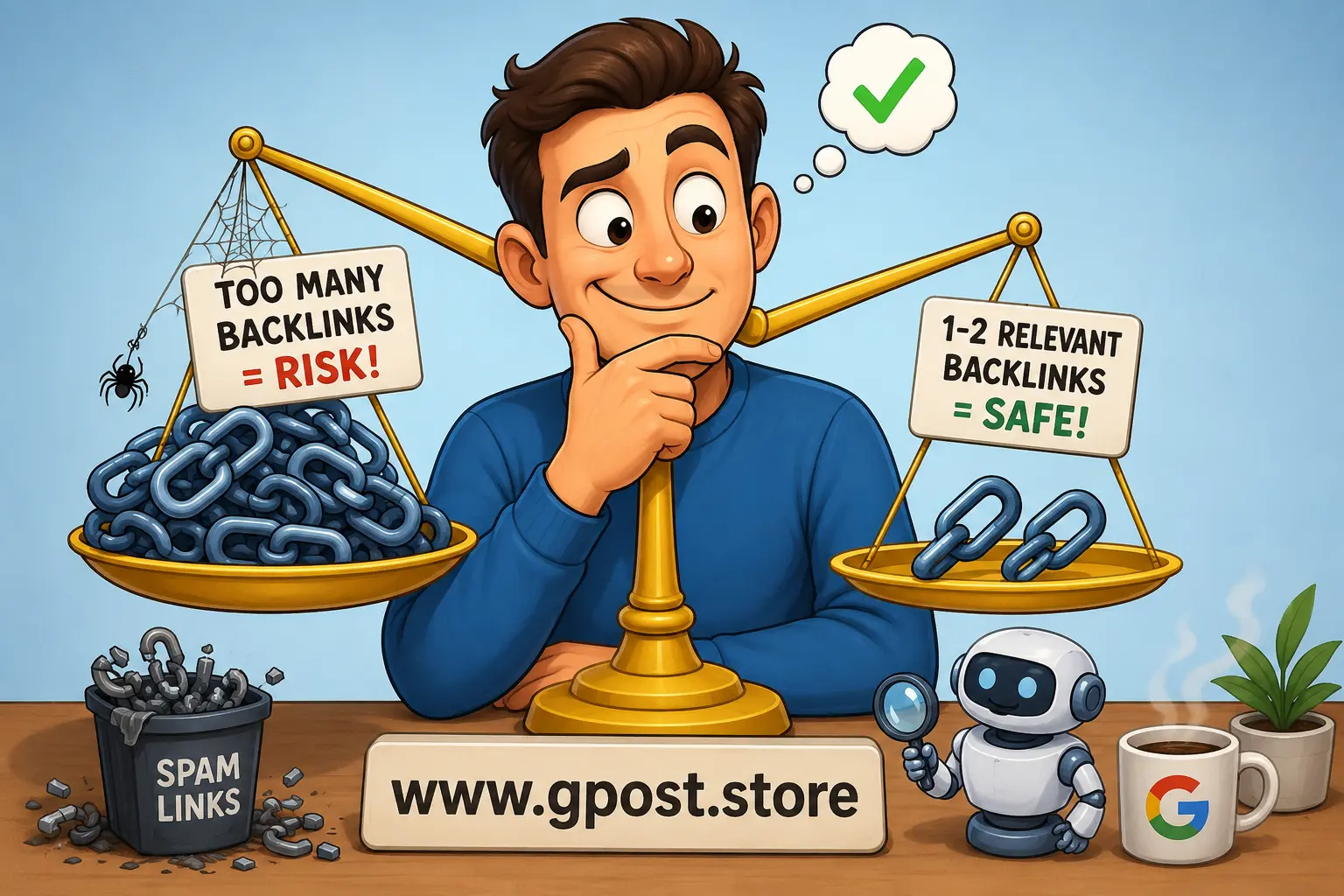 How many backlinks per guest post is safe for SEO