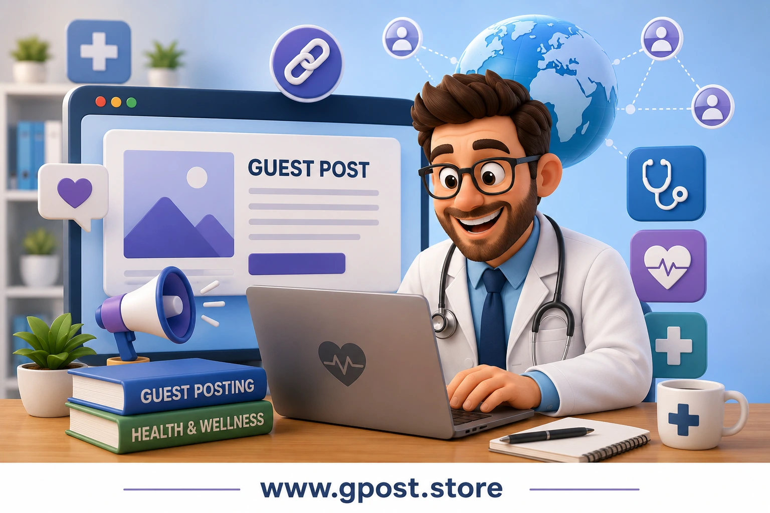 medical guest post backlinks for SEO authority