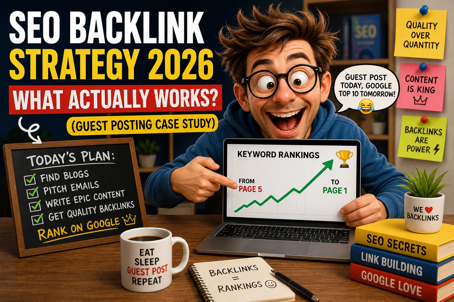 guest posting backlink strategy workflow